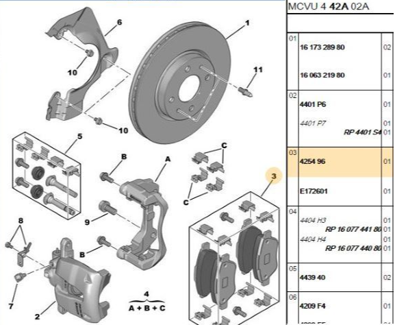 Fren Balatası Ön (123 mm) (Peugeot Bipper, Citroën Nemo, Fiat 500, Bravo II, Grande Punto, Linea, Panda, OPEL Corsa D, Sienna, Stilo)