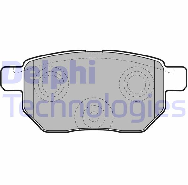 Fren Balatası Arka (98 mm) (Toyota Corolla AE111 02- / Auris Altis 07-)