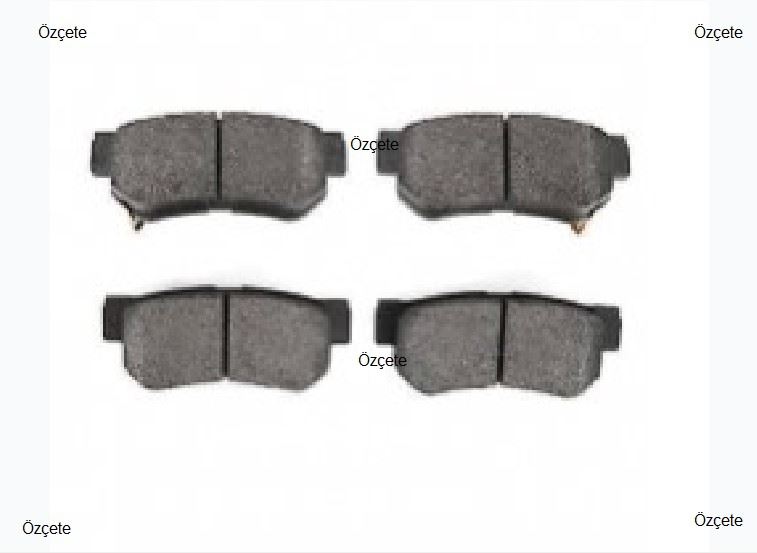 FROW Hyundai Santa Fe 2.0 Crdi Arka Fren Balatası 99 mm