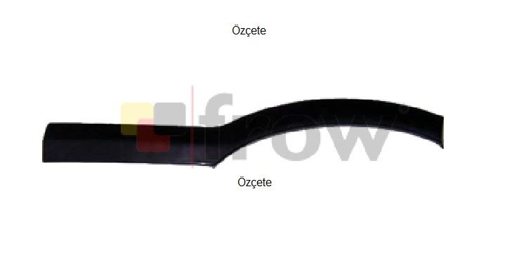 Arka Çamurluk Ağızları - Çitasi Sol (Opel Zafira A 98)