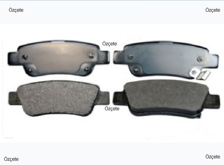 Frow Fren Balatası Arka (108.8 mm) Honda CR-V II (RE) (Klip)