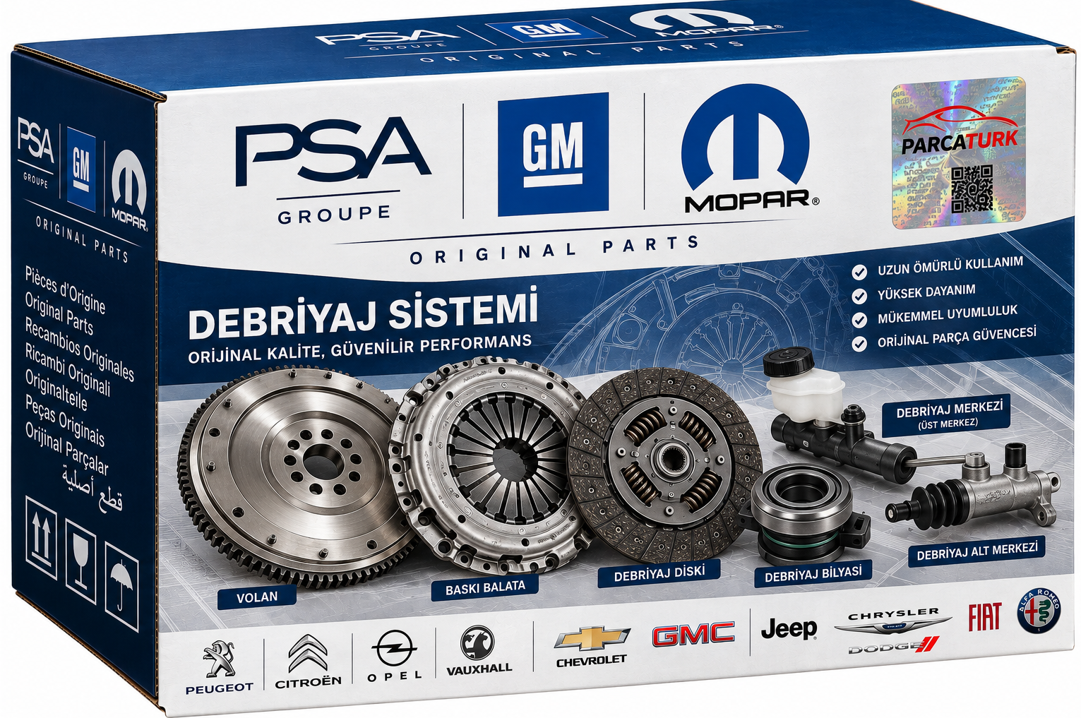 Debriyaj Seti (DW10TD 2.0 HDI) (Boxer II Expert 1-2, Jumper II Jumpy 1-2)