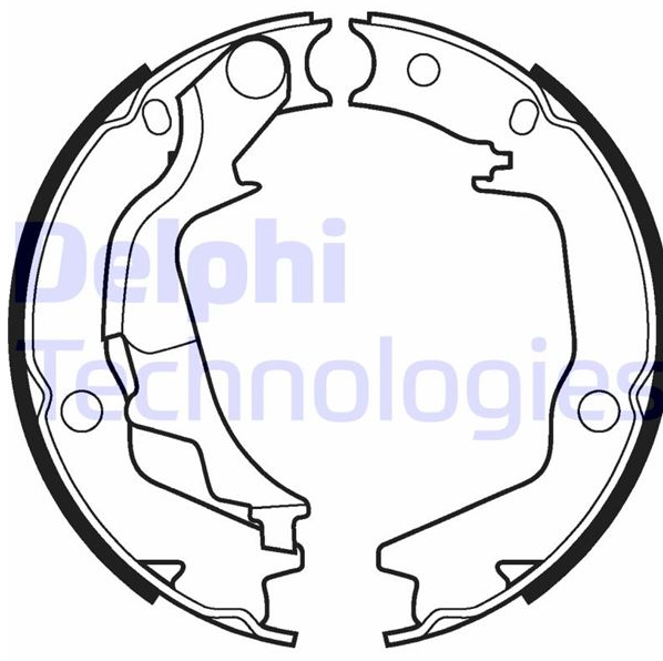 Delphi Ön Fren Balatası (Hyundai Getz)