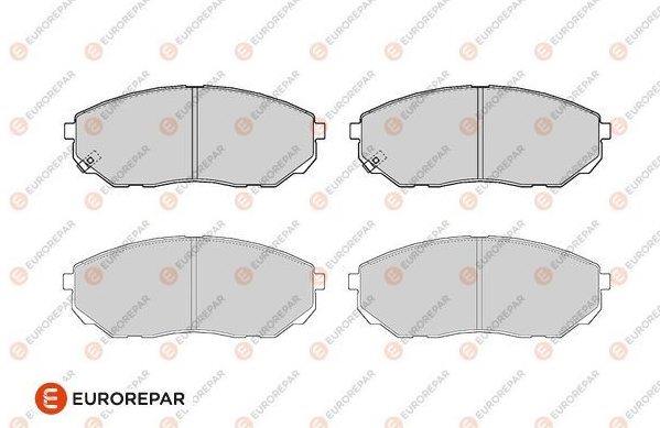 EUROREPAR ERP Fren Balatası Ön (155 mm) (Kia Sorento 02-) (Tamir Takım Kit)