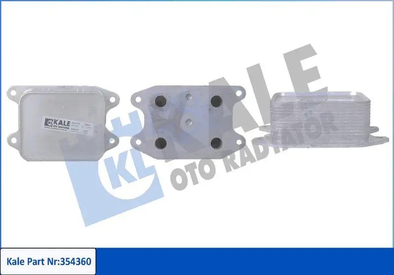KALE Audi A3, Skoda Octavia ve Seat Leon 1.0/1.2/1.4 Tfsi Yağ Soğutucu