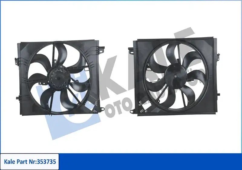 KALE Renault Megane IV, Talisman 1.5/1.6DCI 1.2/1.6TCE 200W 12V Fan Motoru