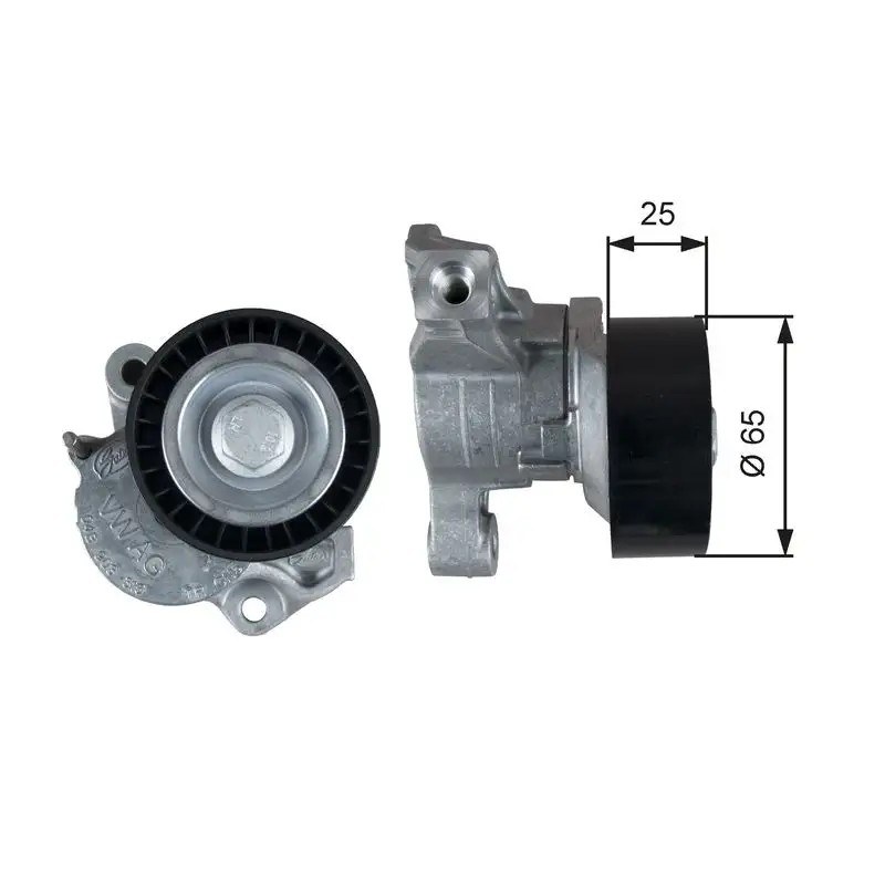 GATES Seat Ibiza ve Volkswagen Polo 5 Alternatör Gergi Rulmanı T39357