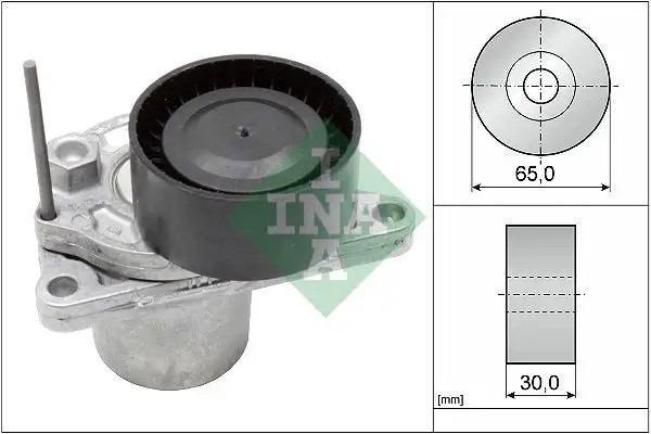 INA Nissan X-Trail, Qashqai ve Renault Kadjar 1.6 Alternatör Kutuklu Gergi Rulmanı 534062410