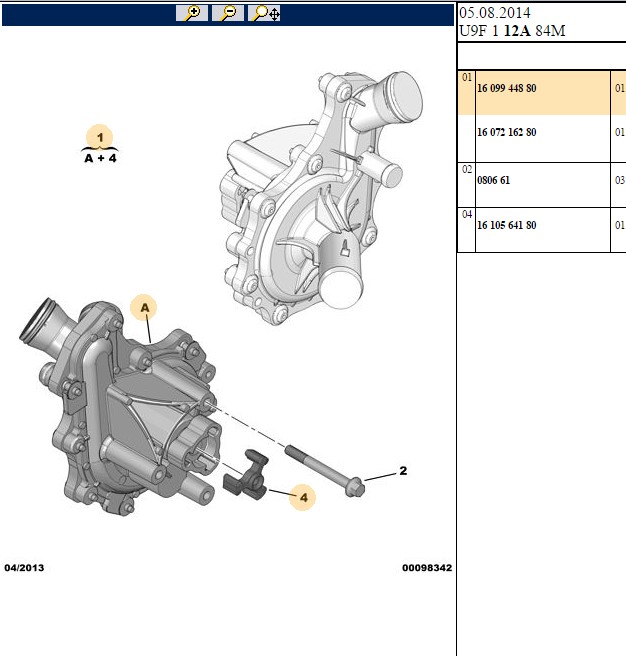 GATES Ford Transit Boxer Jumper III 22 Puma Tırnaklı Kayış Tahrikli Su Pompa