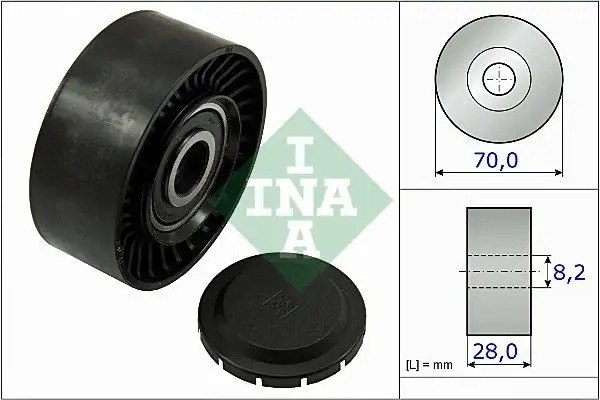 INA Audi Q5, A5, A4, A6, Caravelle T6 ve Transporter T6 2.0 Tdi Alternatör Rulmanı 70x28 mm