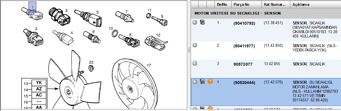 Termostat (Opel Vectra B Z18XE)