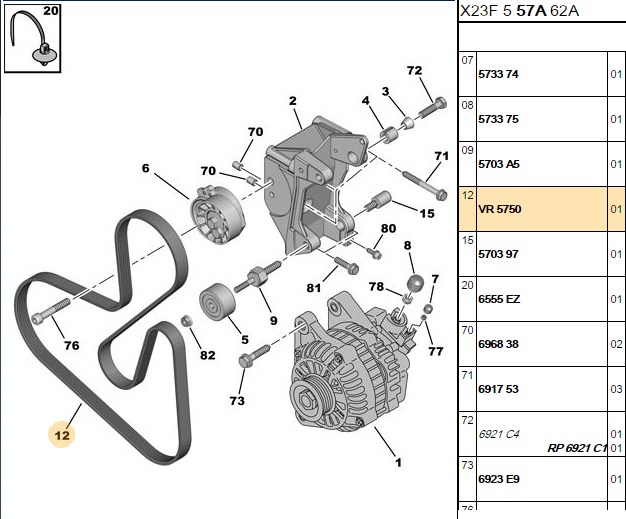 CONTITECH 6PK1185 Kanallı V Kayışı - Seat Cordoba 1.4, Toyota Corolla 1.4 D-4d ve Diğerleri İçin