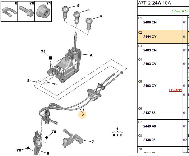 VITES KUMANDA TELI 14 HD P207