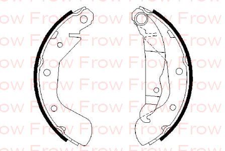 FROW Fren Balatası (Opel Corsa B/C, Combo C, Tigra, Astra F)