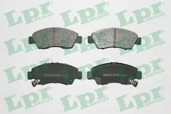 LPR Honda Jazz 1.4, Civic 1.6 Ön Fren Balatası 131 mm
