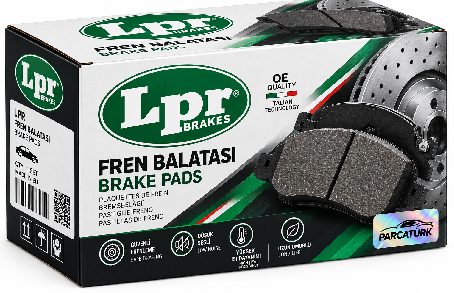 LPR Fren Balatası Ön (Skoda Fabia II)