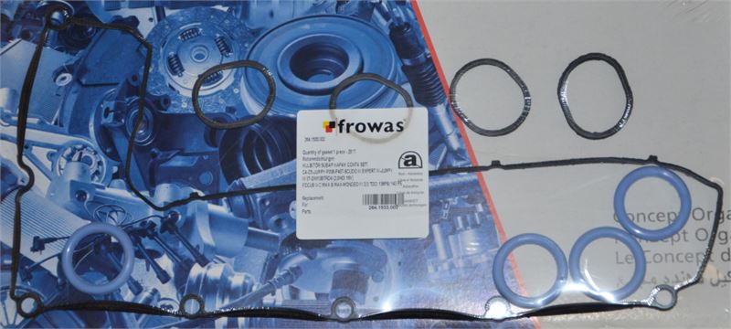 Üst Kapak (Kulbütör) Conta (Set) (Peugeot P307, P308, P407, P508, P607, P807, Expert III, Citroen C4, C5, X7, C8, Jumpy III, Fiat Scudo III)