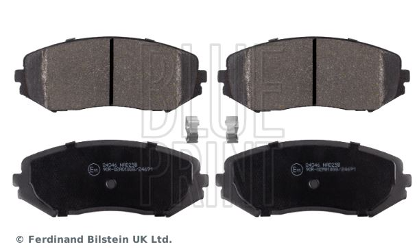Blue Print Fren Balatası Ön (137 mm) (Suzuki Grand Vitara 05-)