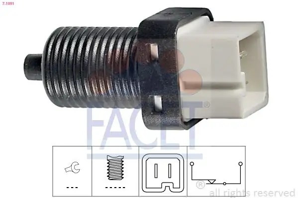 FACET Peugeot 206/307 ve Citroen C3 Fren Müşürü 453421