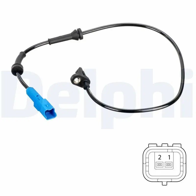 DELPHI Citroen C3 1.6, 1.2, 1.4, 1.4 Hdi, 1.6 Hdi Arka ABS Hız Sensörü 700 mm