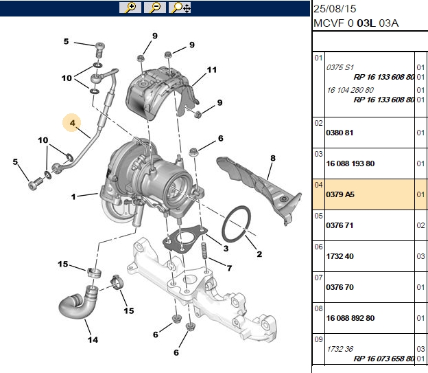 Turbo Yağlama Borusu (Fiat 500, Doblo, Egea, Fiorino, Panda, Punto, Qubo 1.3 MJET, Opel Corsa D 1.3 CDTI, Peugeot Bipper 1.3 HDI EURO 5)