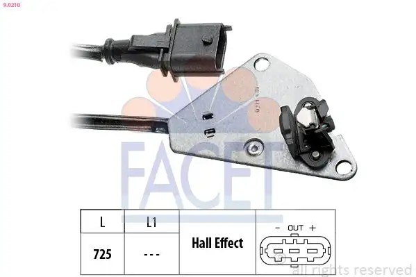 FACET Eksantrik Sensörü Alfa Romeo 156 2.0 ve 1.6 / 147 1.6