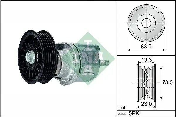 INA Volkswagen Passat B5 1.9 Tdi Alternatör Gergisi 80 mm