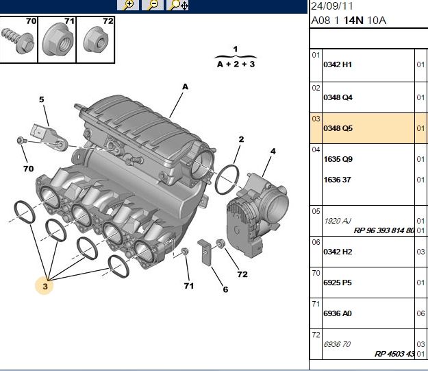 Emme Manifold Contası (Peugeot 307 1.6 16V)
