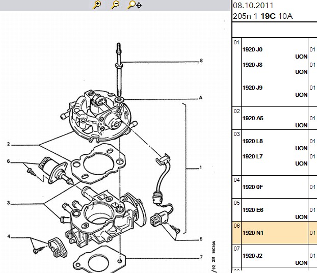 Rolanti Ayar Valfi (Peugeot P306-P405-Boxer 02> XSara 1.8 IE 97>00)