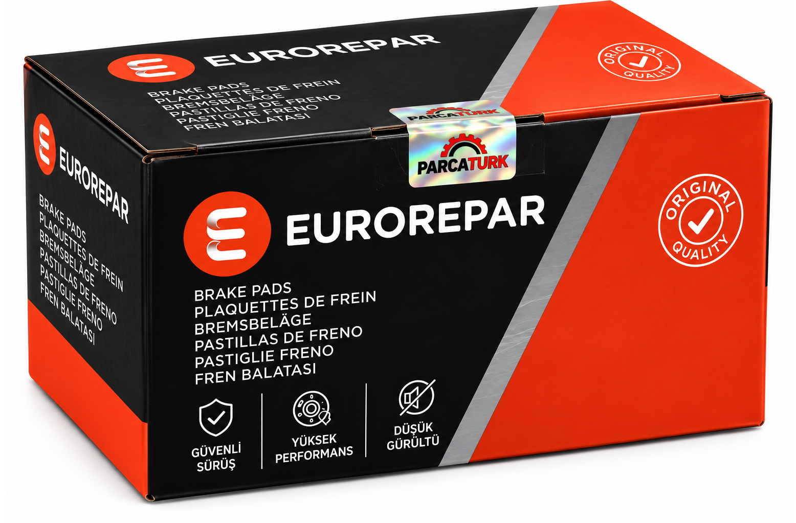 EUROREPAR Arka Fren Balatası TKM (Komplo) Teker Silindiriyle Birlikte + Fren Silindiri Audi / Seat / Skoda