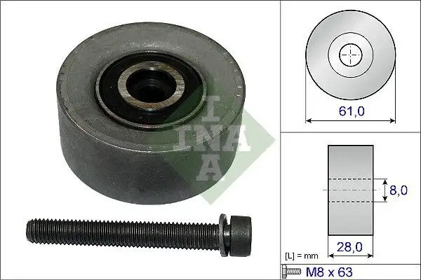 INA Opel Astra H, Vectra C, Mokka 1.6 Triger Rulmanı 61 mm Çap