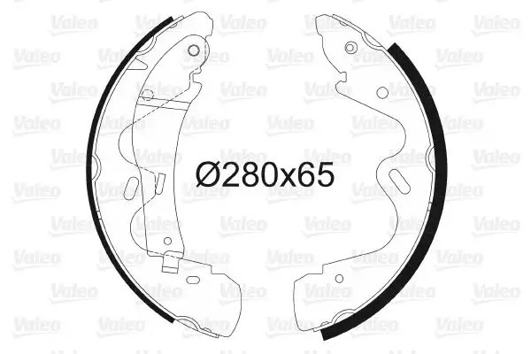 VALEO Nissan Terrano II (R20) Arka Fren Balatası 280 mm