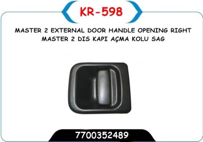DIS KAPI ACMA KOLU ON SAG RENAULT MASTER II