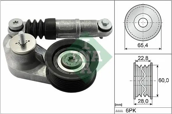 INA 65,4 mm Dış Çaplı Gergi Kütüğü 28 mm Genişlik