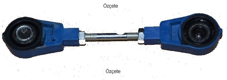 Bitapart Vites Kumanda Çubuğu (Ayarlı Plastik Uçlu) Doblo 16 Linea Bravo Punto Evo
