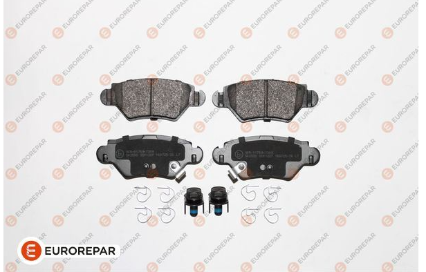 Eurorepar Arka Fren Balatası 104.8 mm (Opel Astra G, Opel Zafira A)
