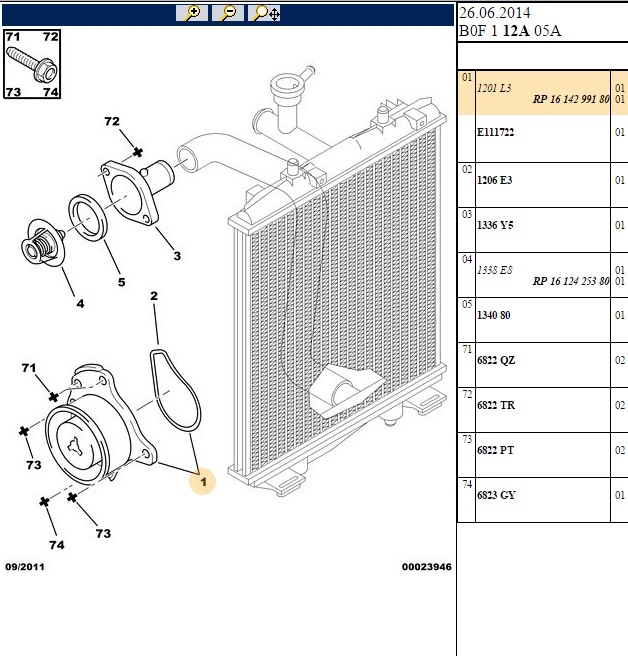 BİTAPART Peugeot 107 C1, Ford Connect Mondeo Focus Devirdaim Pompası