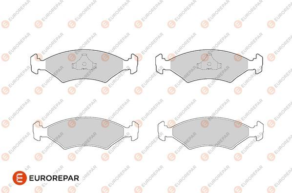 Eurorepar ERP Fren Balatası Ön (151 mm) (Escort III Fiesta III Sierra 81)