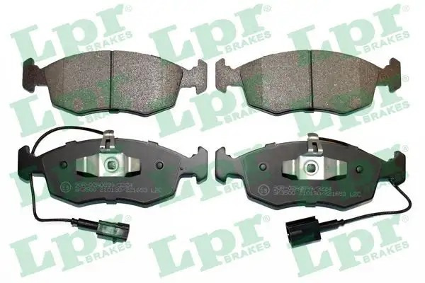 LPR Fiat Punto Evo, 500 ve Grande Punto 1.2/1.3/1.4 09+ Ön Fren Balatası