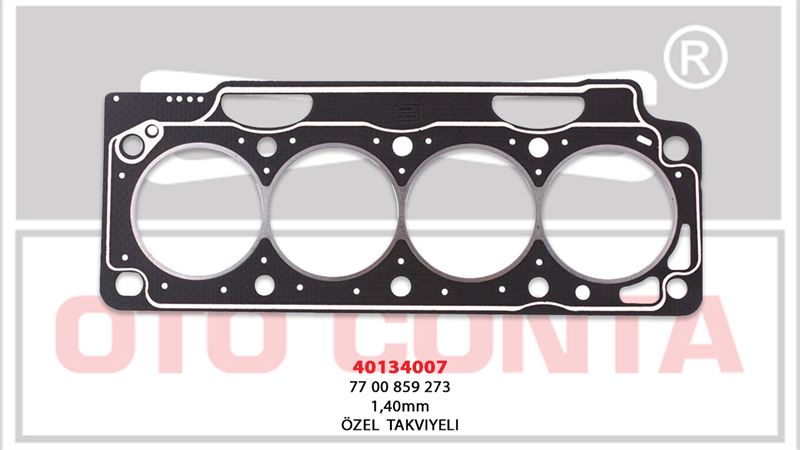 Silindir Kapak Contası Özel Takviyeli LPGLi Araçlar (1.40 mm) (Renault Laguna 1.8 2.0 F3P F3R)