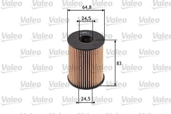 VALEO Fiat Punto 1.3 MultiJet, Fiat Egea 1.3 MultiJet, Alfa Romeo Mito 1.3 MultiJet Yağ Filtresi 65 mm