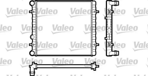 VALEO Volkswagen Golf 4 ve Seat Leon 1.6 Radyatör 650 mm