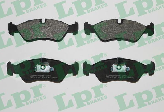 LPR Opel Astra F ve Vectra A Ön Fren Balatası 156,4 mm