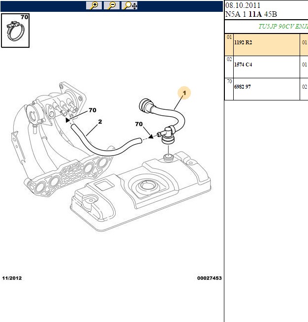 Motor Blogu Hava Tahliye Hortumu (WINTECH)
