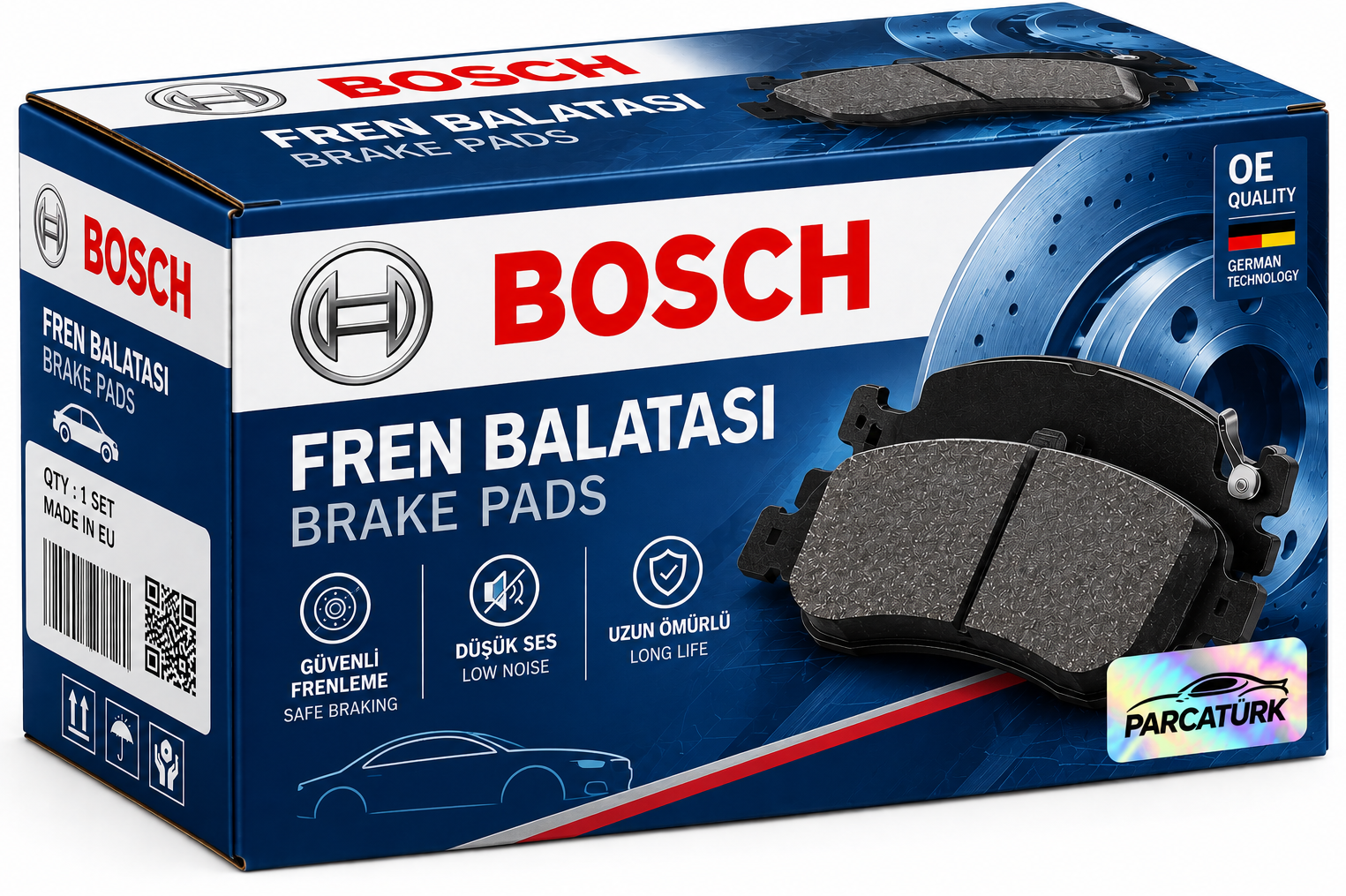 Bosch Ön Fren Balatası (Honda CR-V II)