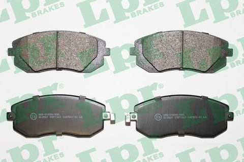 LPR Fren Balatası Ön (137 mm) (Subaru Forester 2.0, 2.5)