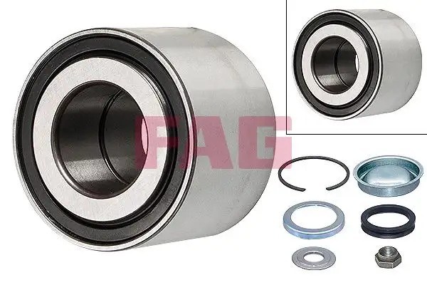 FAG Dacia Logan 1.2, 1.4, 1.6, Renault Clio 1.6 ve Megane 1.4 Arka Tekerlek Rulmanı (Kit)