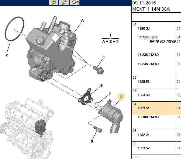 MAZOT POMPA  REGULATORU (BASINÇ REGÜLATÖRÜ) OPEL  ASTRA H  ASTRA J CORSA C  CORSA D VECTRA C ZAFIRA A PEUGEOT BIPPER CITROEN NEMO FIAT DOBLO FIORINO LINEA 1.3 JTD MULTIJET Z13DT A13DTJ  Z19DT