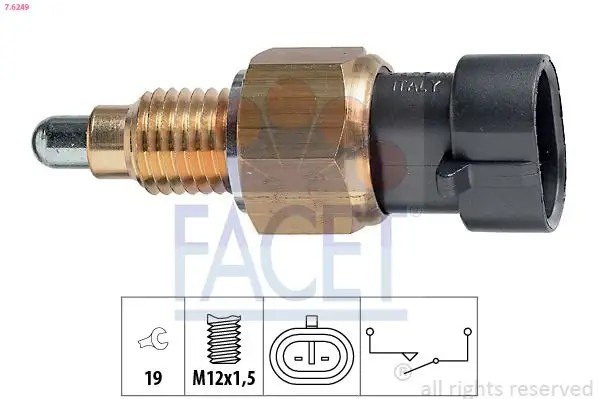 FACET Opel Astra H ve Insignia Geri Vites Müşürü M12x1,5