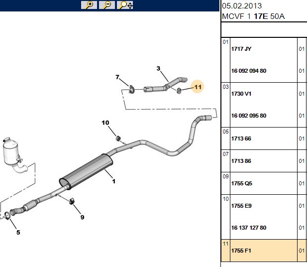 BİTAPART Fiat Stilo, Alfa Romeo 147 ve Peugeot Bipper 1.4 Hdi Egzoz Aski Lastiği